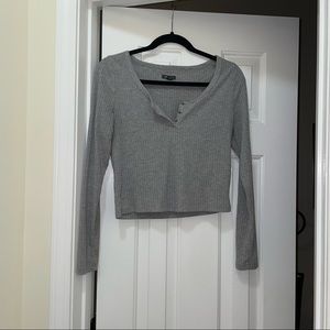 Grey Wild Fable Long Sleeve